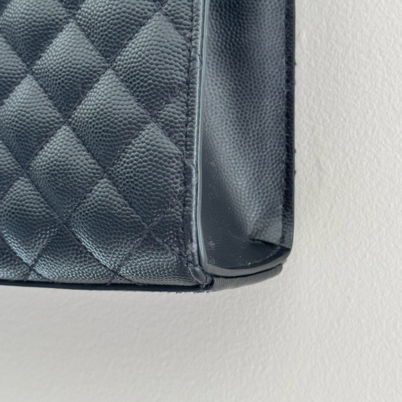 YSL Triquilt Large Envelope Bag Noir - Picture 6 of 11